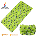 Lingshang magische multifunktionale Kopfbedeckung Bandana benutzerdefinierte Druck Stirnband Bandana Polyester Fahrrad Bandana